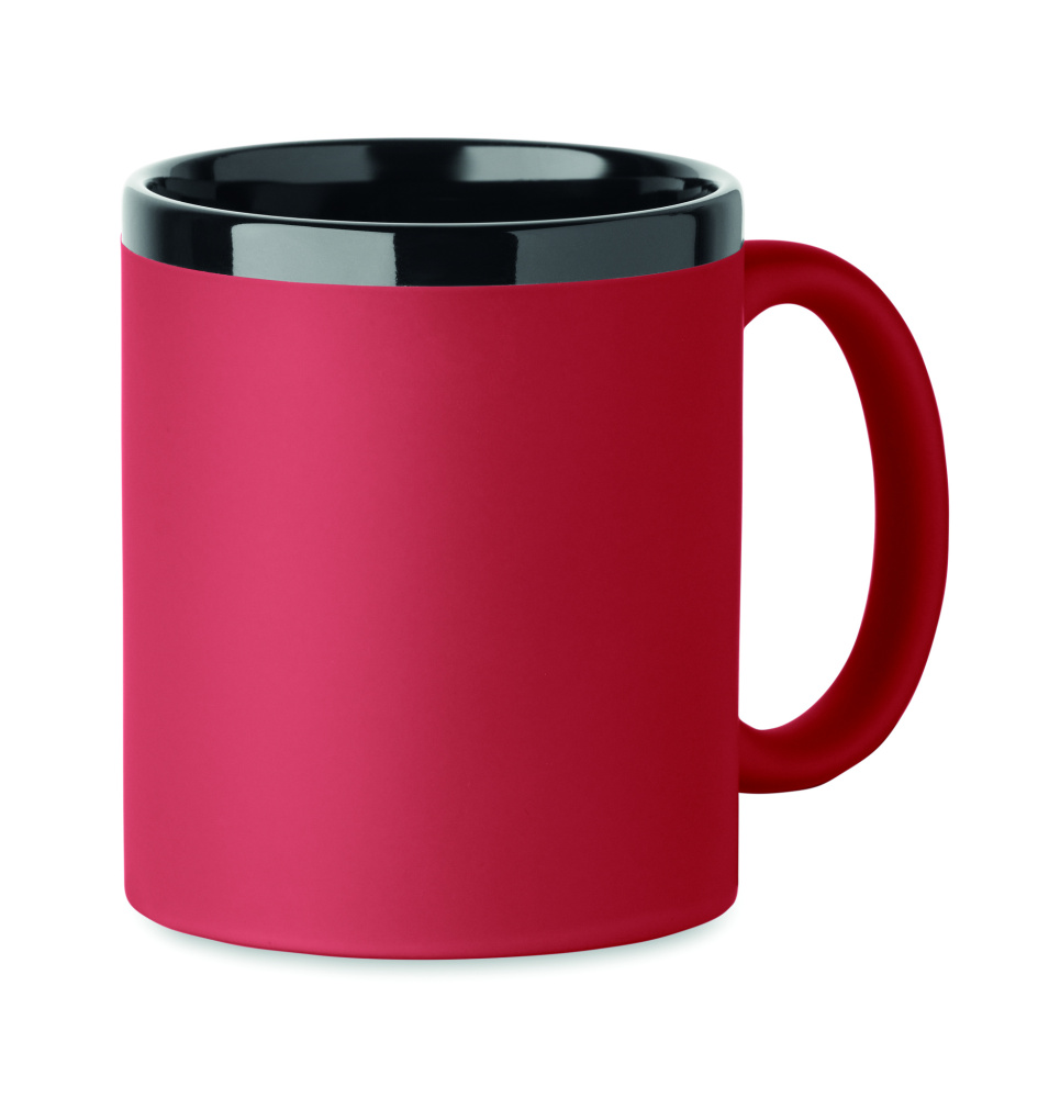 Лого трейд pекламные cувениры фото: Ceramic mug for laser 300 ml