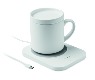 Логотрейд бизнес-подарки картинка: Wireless charger mug warmer set