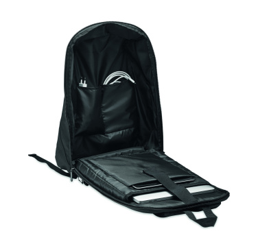 Лого трейд pекламные подарки фото: 600D RPET backpack trolley