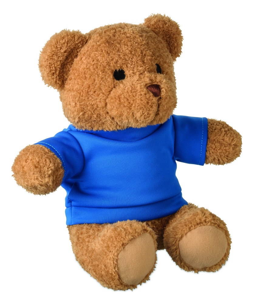 Лого трейд pекламные cувениры фото: Teddy bear with t-shirt 23 cm