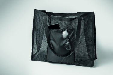 Логотрейд pекламные cувениры картинка: RPET mesh shopping bag