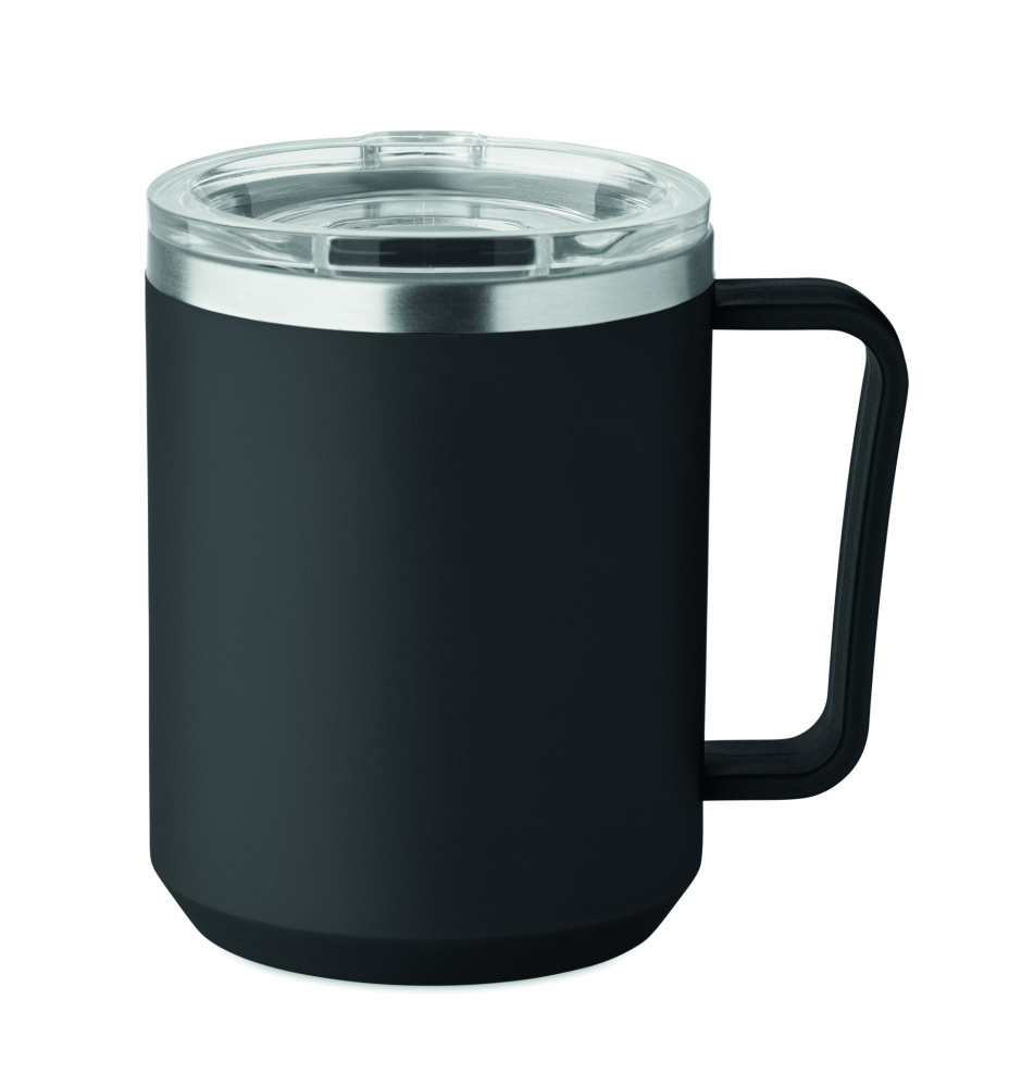 Лого трейд pекламные подарки фото: Double wall mug 400ml