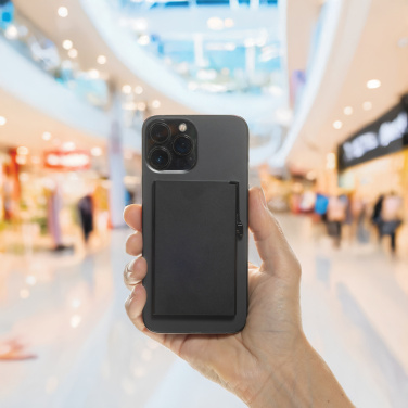 Лого трейд бизнес-подарки фото: Стандартный алюминиевый держатель для магнитных RFID-карт для телефона