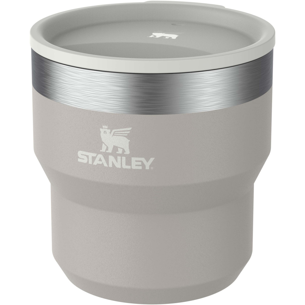 Лого трейд бизнес-подарки фото: Stanley 295 мл из нержавеющей стали штабелируемая походная чашка
