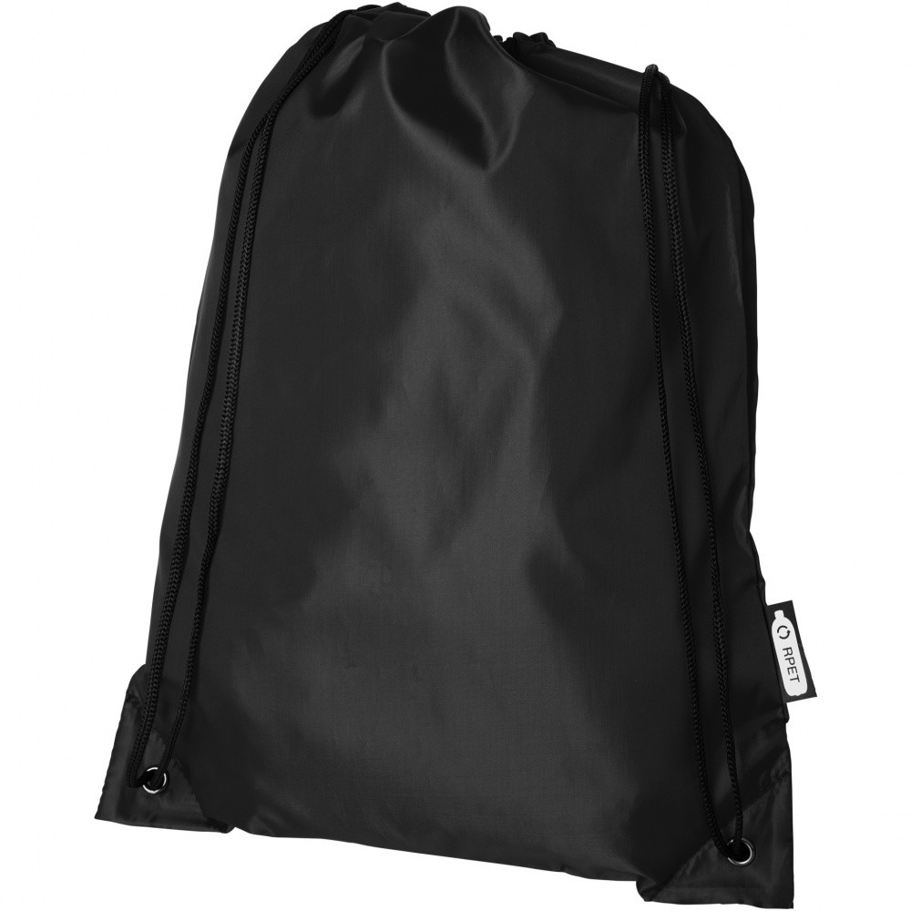 Logotrade profilprodukter bild: Oriole RPET ryggsäck med dragsko 5L