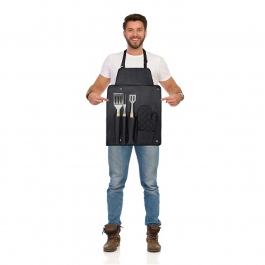 Logotrade reklamprodukter bild: Gril Grillset med 5 delar