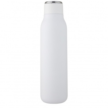 Logotrade reklamprodukter bild: Marka 600 ml vakuumisolerad flaska i koppar med metalloop