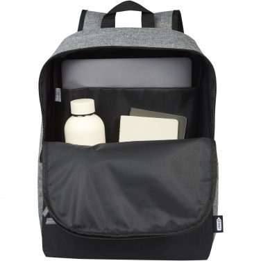 Logotrade reklamprodukter bild: Reclaim 15 tums tvåfärgad laptopväska av återvunnen GRS på 14 l