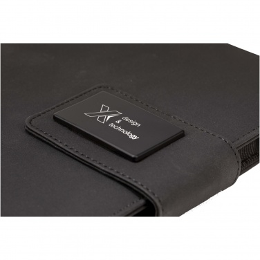 Logotrade reklamprodukter bild: SCX.design O16 light-up A5-anteckningsbok med powerbank