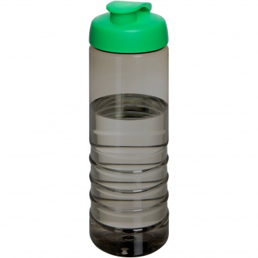 Logotrade presentreklam bild: H2O Active® Eco Treble 750 ml sportflaska med uppfällbart lock