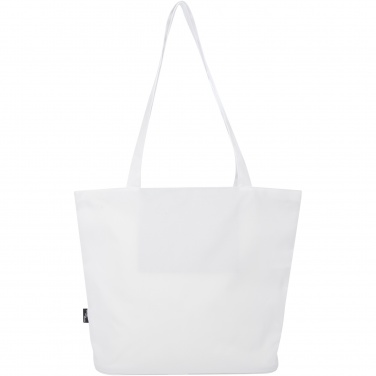 Logotrade profilprodukter bild: Panama tygväska med dragkedja av GRS-återvunnet material, 20 l