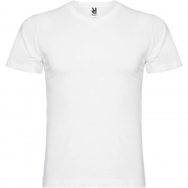 Logotrade profilreklam bild: Samoyedo kortärmad v-ringad T-shirt för herr