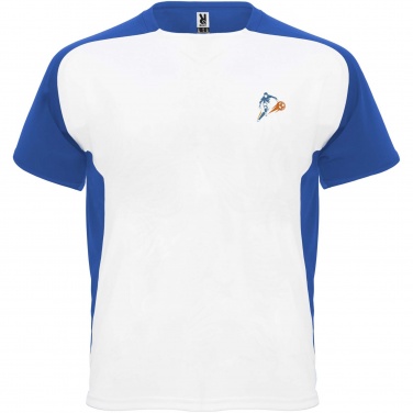 Logotrade reklamprodukter bild: Bugatti kortärmad unisex T-shirt av återvunnet material