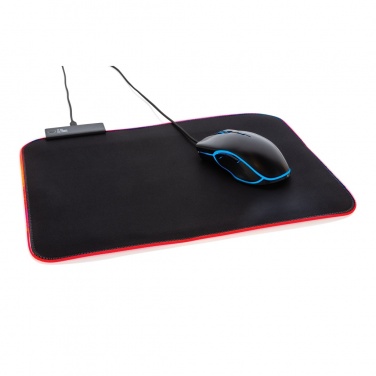 Logotrade reklamprodukter bild: RGB gaming musmatta
