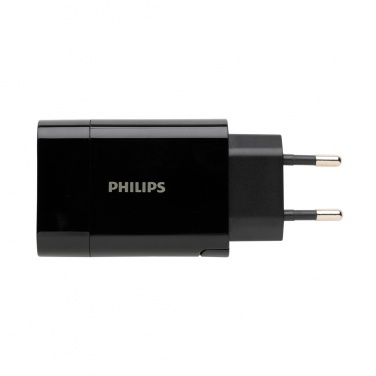 Logotrade profilprodukter bild: Philips 30W ultrasnabb PD väggladdare