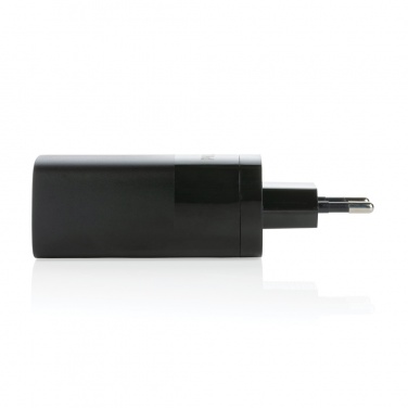 Logotrade reklamprodukter bild: Philips 65W ultrasnabb PD 3-port USB-väggadapter