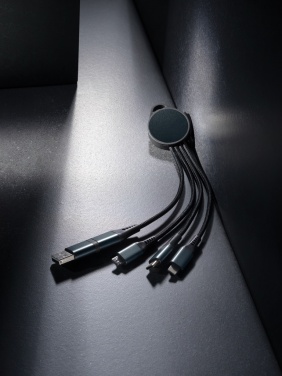 Logotrade presentreklam bild: Terra 6-i-1 kabel i RCS återvunnen aluminium