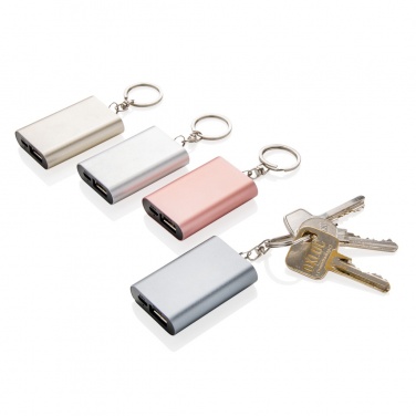 Logotrade presentreklam bild: 1.000 mAh nyckelring powerbank