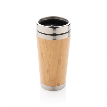 Logotrade reklamprodukter bild: Bambu mugg