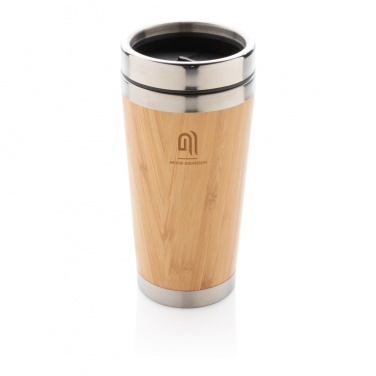 Logotrade kampanjprodukter bild: Bambu mugg