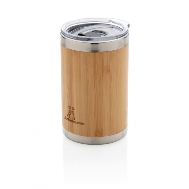 Logotrade kampanjprodukter bild: Bambu coffee to go mugg