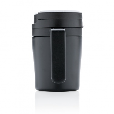 Logotrade kampanjprodukter bild: Coffee to go termosmugg med handtag