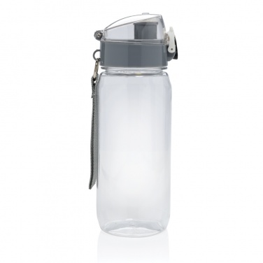 Logotrade reklamprodukter bild: Yide läckagesäker låsbar flaska 600ml RCS återvunnen PET