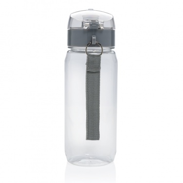 Logotrade reklamprodukter bild: Yide läckagesäker låsbar flaska 600ml RCS återvunnen PET
