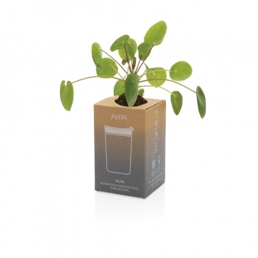 Logotrade kampanjprodukter bild: Avira Alya RCS Re-steel mugg 300ml