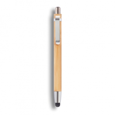 Logotrade presentreklam bild: Bambu touchpenna