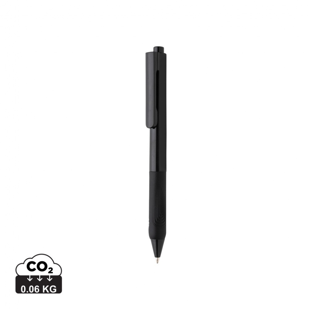 Logotrade profilprodukter bild: X9 solid penna med silikongrepp