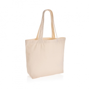 Logotrade reklamprodukter bild: Impact Aware™ shoppingkasse m/ficka 240 gsm ofärgad rcanvas