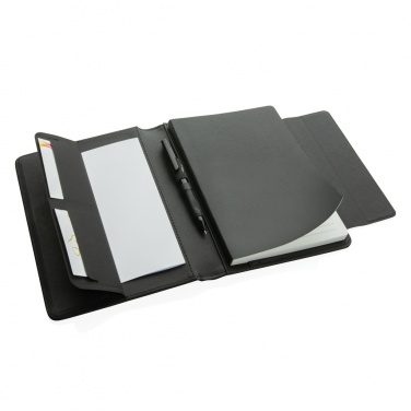 Logotrade kampanjprodukter bild: Swiss Peak Heritage A5 stenpapper portfolio i RCS PU
