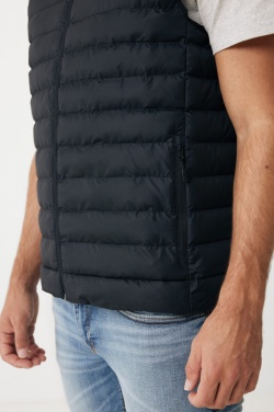 Logotrade profilprodukter bild: Iqoniq Meru herrväst i återvunnen polyester
