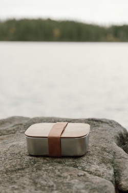 Logotrade profilprodukter bild: VINGA Ciro RCS återvunnet stål lunchbox
