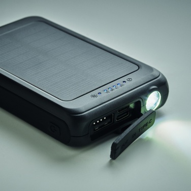 Logotrade reklamprodukter bild: Powebank solcell 5000 mAh