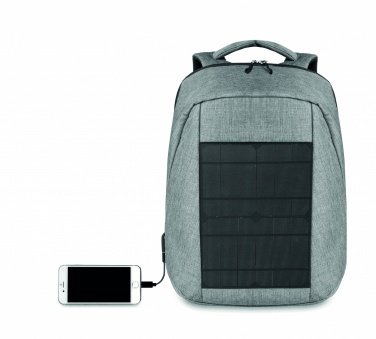 Logotrade profilprodukter bild: Rycksäck med solcellspanel