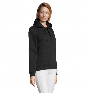 Logotrade kampanjprodukter bild: SPENCER Dam Hoodie 280g