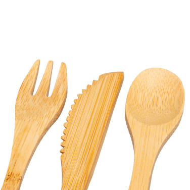 Logotrade profilreklam bild: Bambu bestickset BONNEVILLE