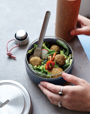 Logotrade profilreklam bild: Black+Blum Lunchskål i glas 750 ml