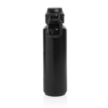Logotrade reklamprodukter bild: Via RCS Re-steel låsbar sportflaska 600ML