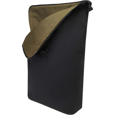 Logotrade reklamprodukter bild: Turner 15,6 tums laptopväska med rullöppning av GRS-återvunnet material på 12 l