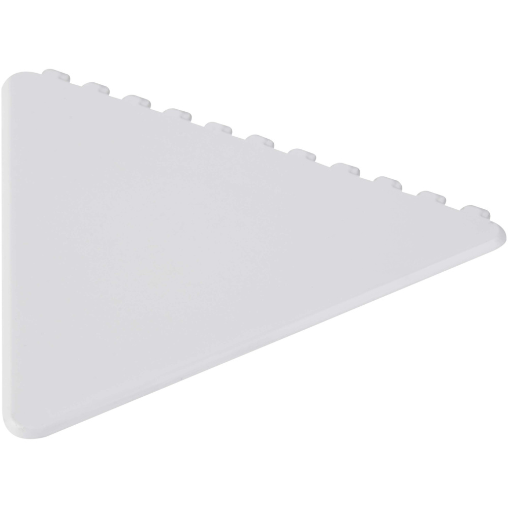 Logotrade profilreklam bild: Frosty triangular recycled plastic ice scraper