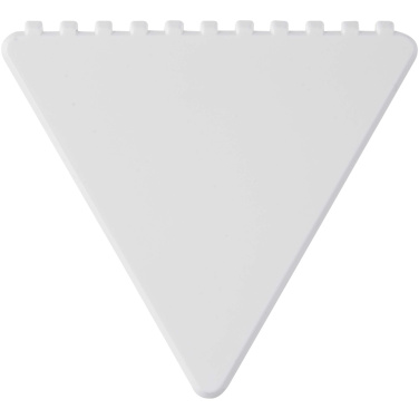 Logotrade reklamprodukter bild: Frosty triangular recycled plastic ice scraper