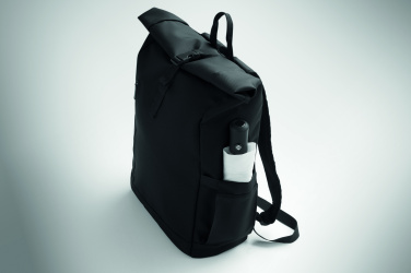Logotrade profilreklam bild: Rolltop dataryggsäck 600D