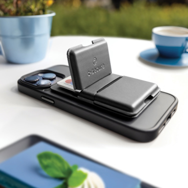 Logotrade reklamprodukter bild: C-Secure MagSafe-telefonplånbok