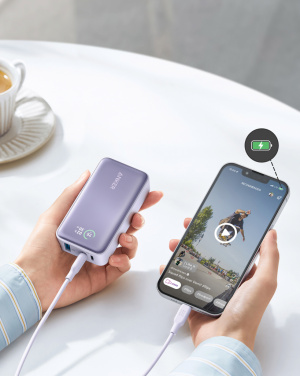 Logotrade profilprodukter bild: Anker Powerbank PowerCore 10.000mAh 30W powerbank