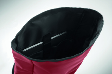 Logotrade profilprodukter bild: Rolltop dataryggsäck 600D
