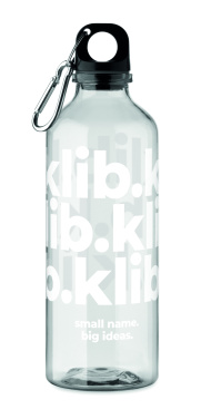 Logotrade profilprodukter bild: RPET-flaska 500 ml
