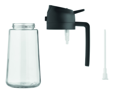 Logotrade presentreklam bild: Oljesprayflaska i glas